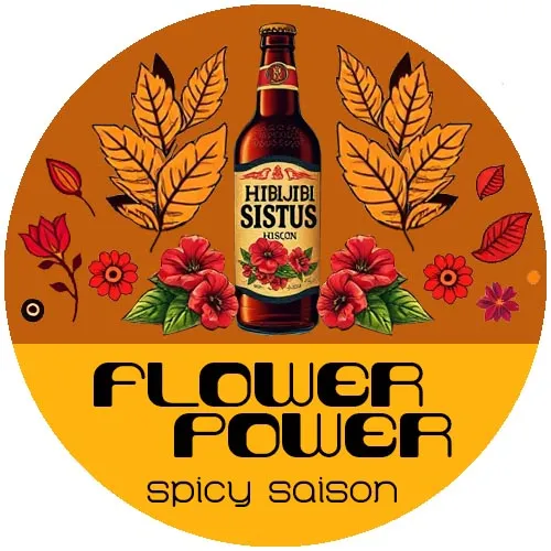 מתכון מגרעינים בלבד SPICY SAISON - FLOWER POWER