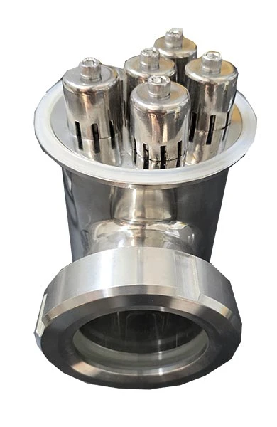 חלון צפיה 4 אינטש פלוס צלחת נירוסטה