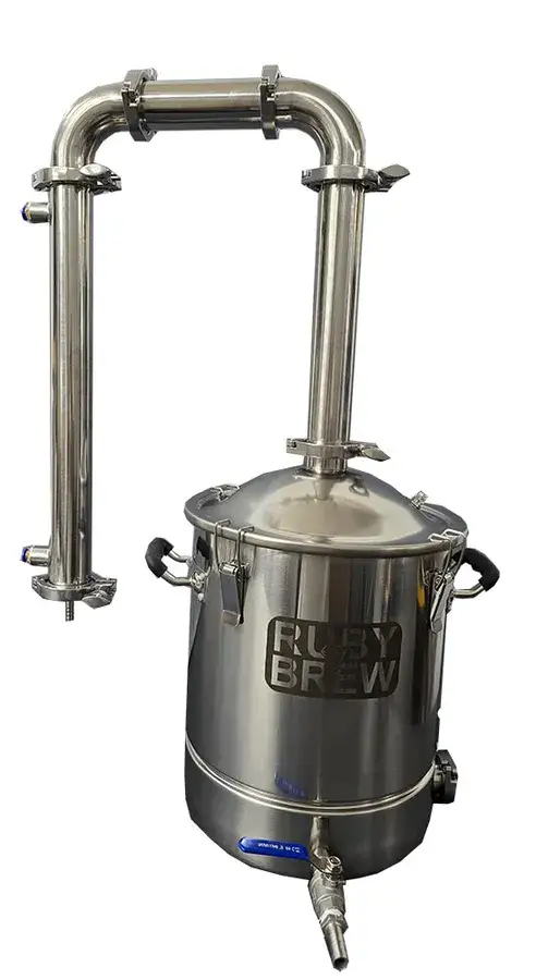 מזקקת 25 ליטר עם צוואר זיקוק ח