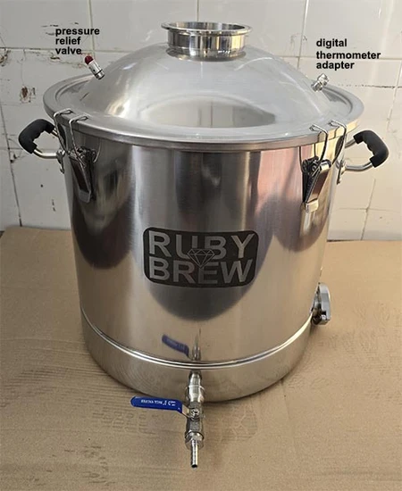 סיר זיקוק 50 ליטר עם PRV