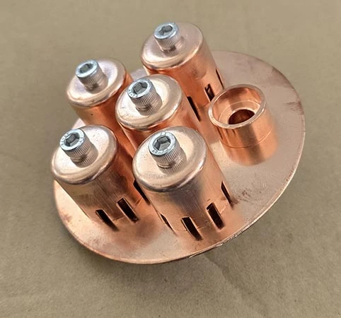 צלחת נחושת 4 אינטש