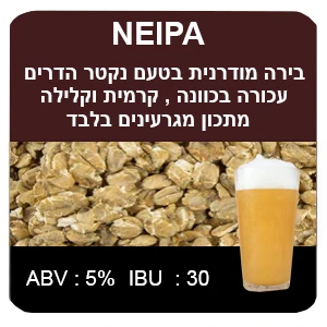 מתכון מגרעינים בלבד NEIPA